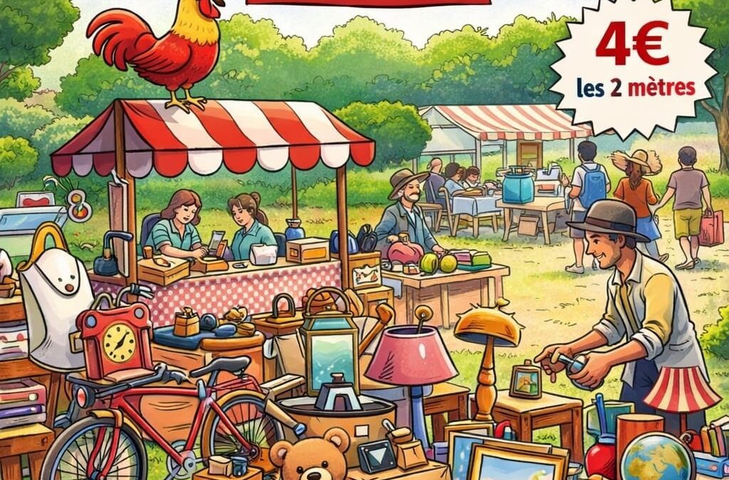 🌸 VIDE-GRENIER DU 1ER MAI 🌸